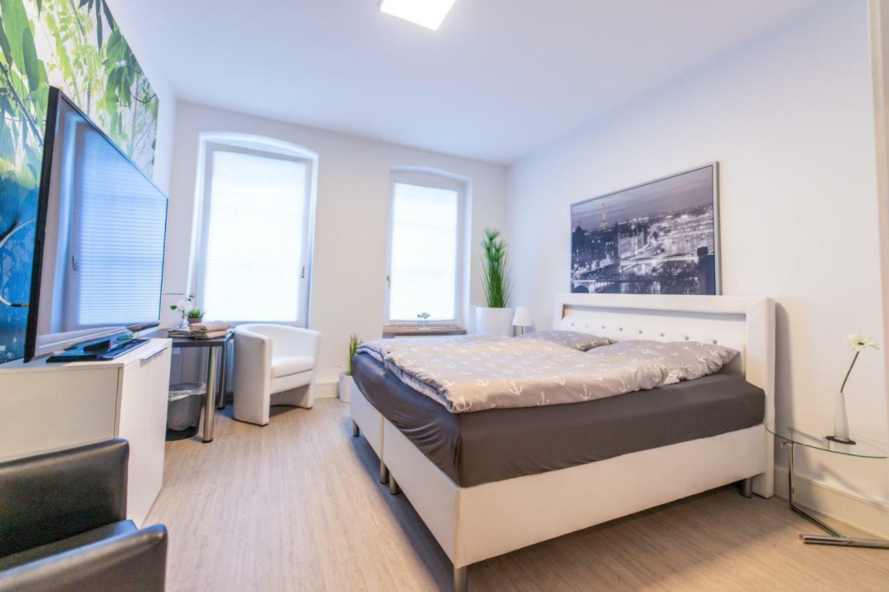 Fischerwiege Ferienwohnungen & Apartments Am Dom แอร์ฟวร์ท ภายนอก รูปภาพ